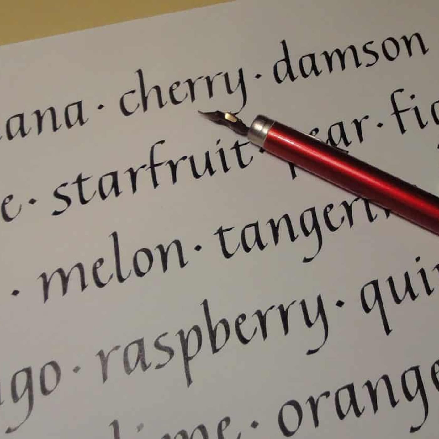 Calligraphy - summer