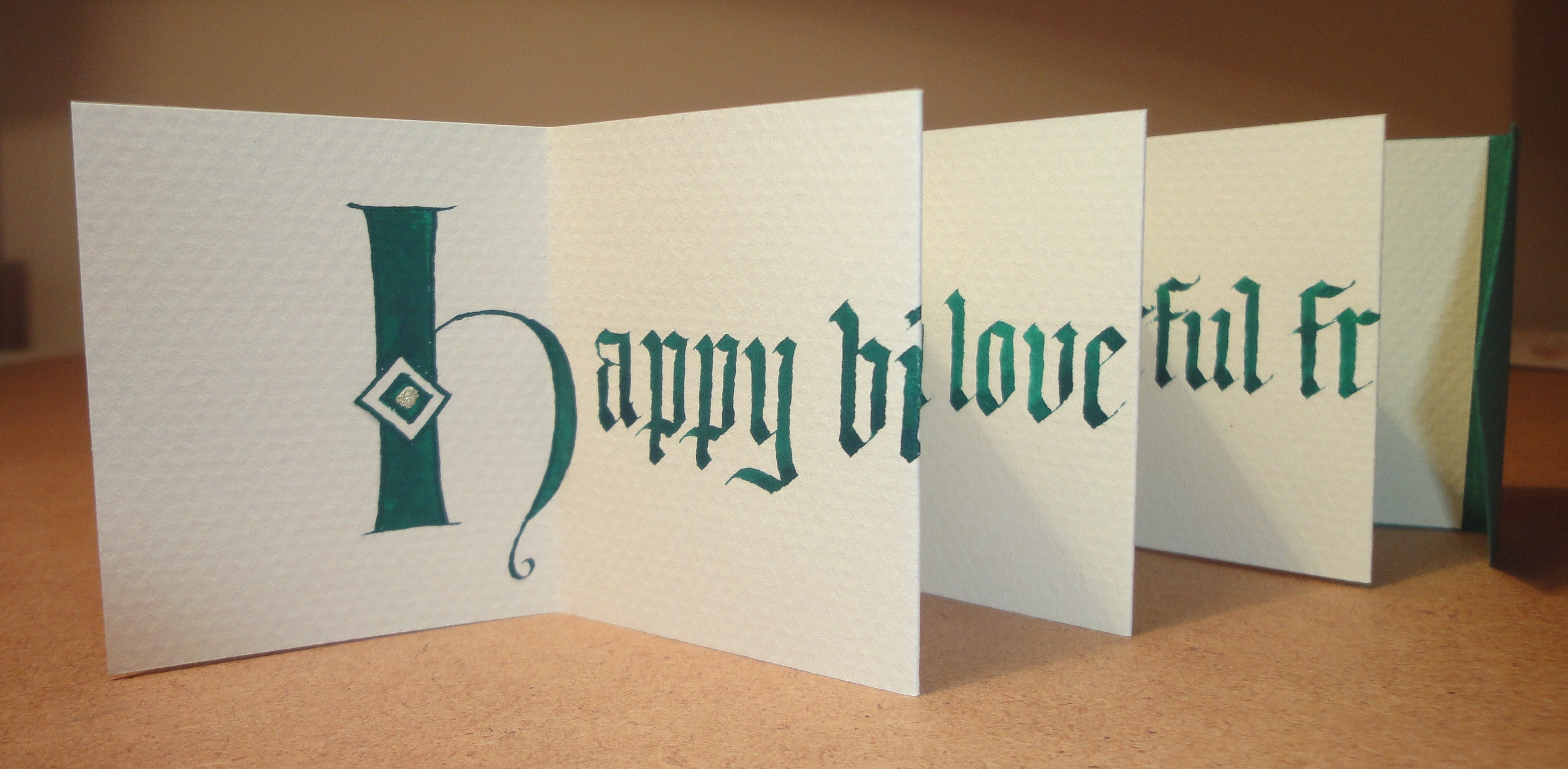 Calligraphy (October Day School)