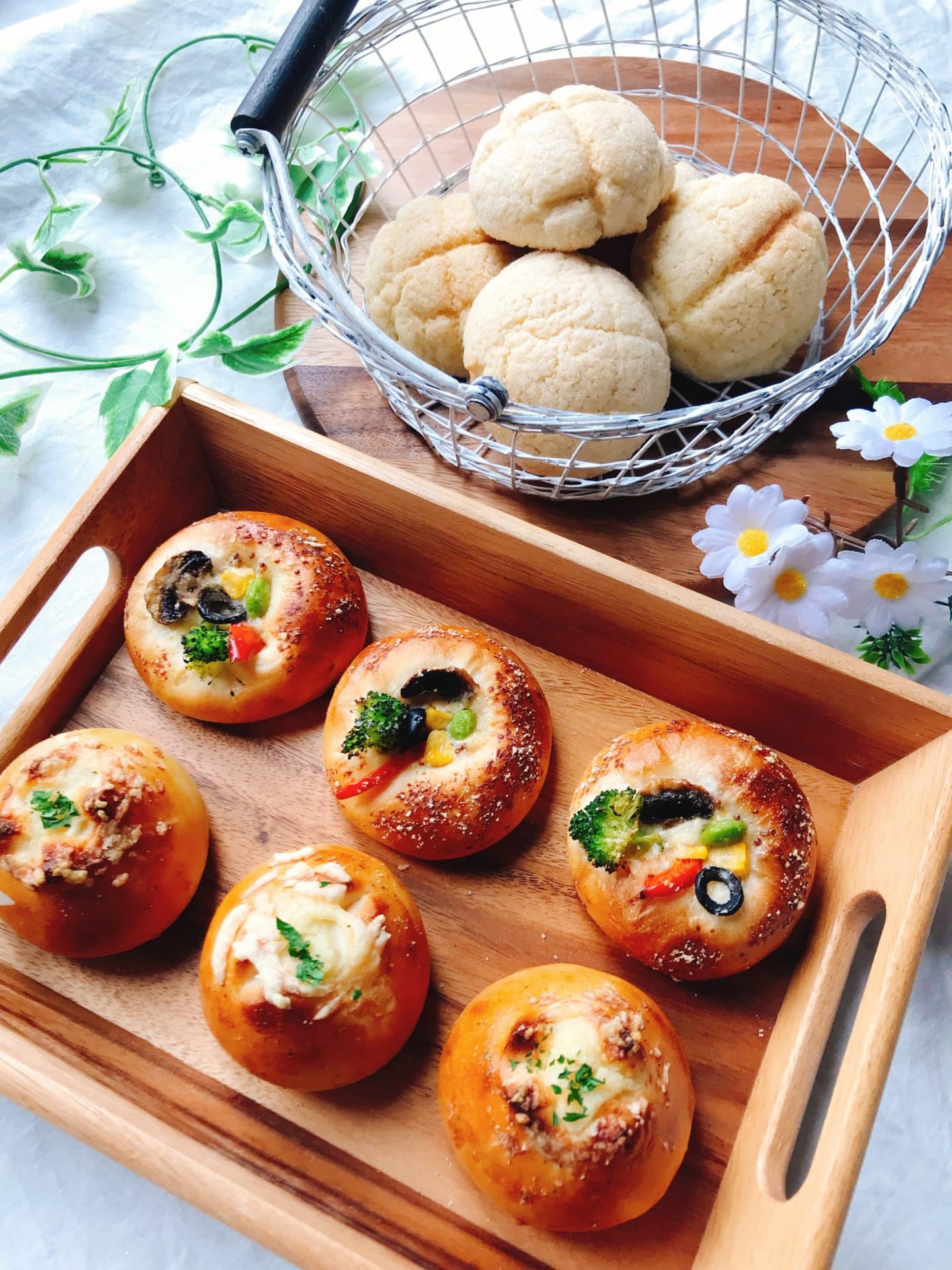 Image of delicious Japanese style bread made in Adult Learn and Train course